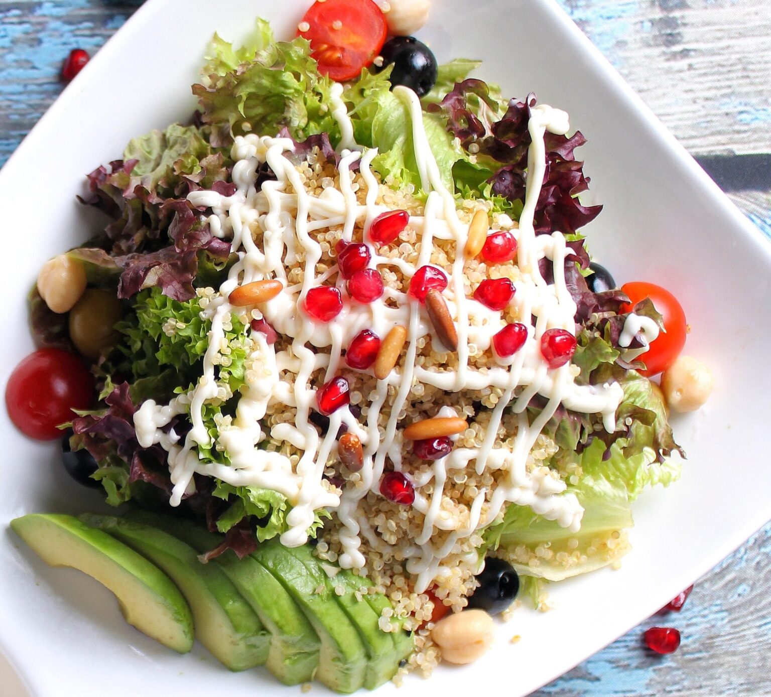 Receta De Ensalada De Verdura Y Quinoa Sencilla Sabrosa Y F Cil