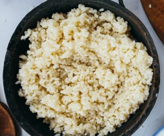 Receta de arroz bastami
