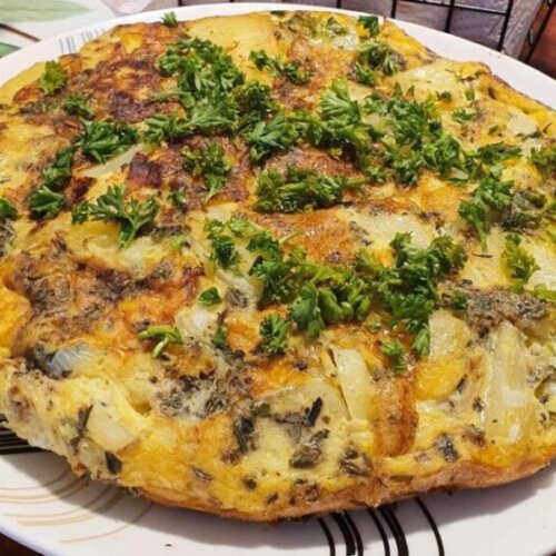 Receta de tortilla de papas