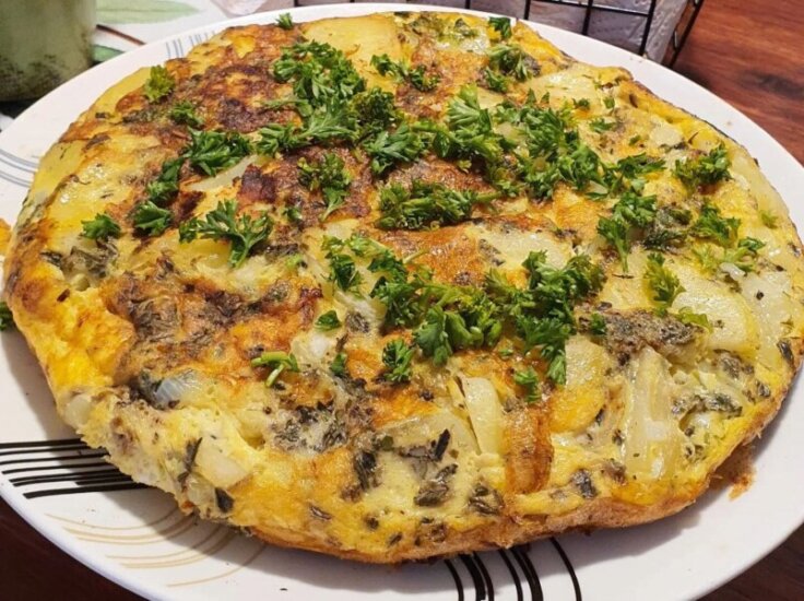Como Hacer la Receta de Tortilla de Papas ⇨ Saludable y Fácil