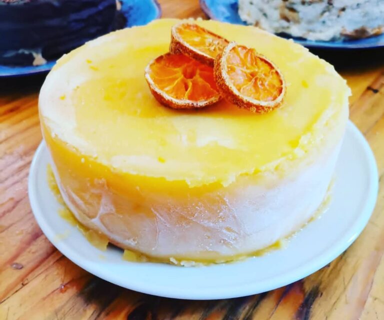 Receta de Torta de Panqueques de Naranja